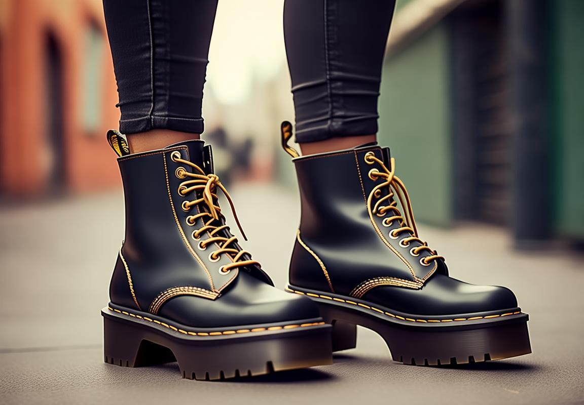 Botas Dr. Martens con Plataforma – Descuentos Únicos en Guadalajara, No Dejes Pasar Esta Oportunidad, Calzado Ideal