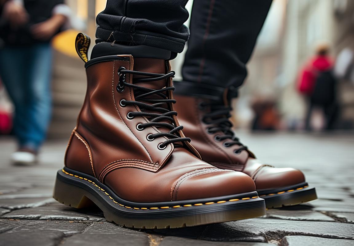 Martens, Botas Dr. Martens: Estilos con Camisa de Cuello Redondo y Ropa con U y L