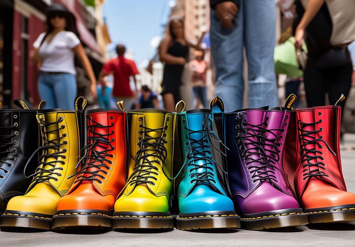 Botas Dr. Martens de Colores – ¡Descuentos Sorprendentes! ¡No dejes pasar esta oportunidad!