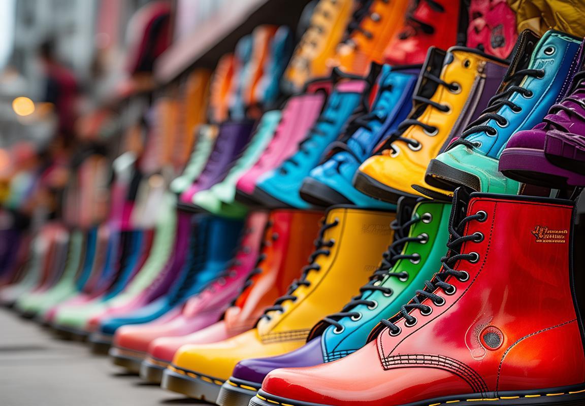 Botas Dr. Martens de Colores – ¡Descuentos Sorprendentes! ¡No dejes pasar esta oportunidad!