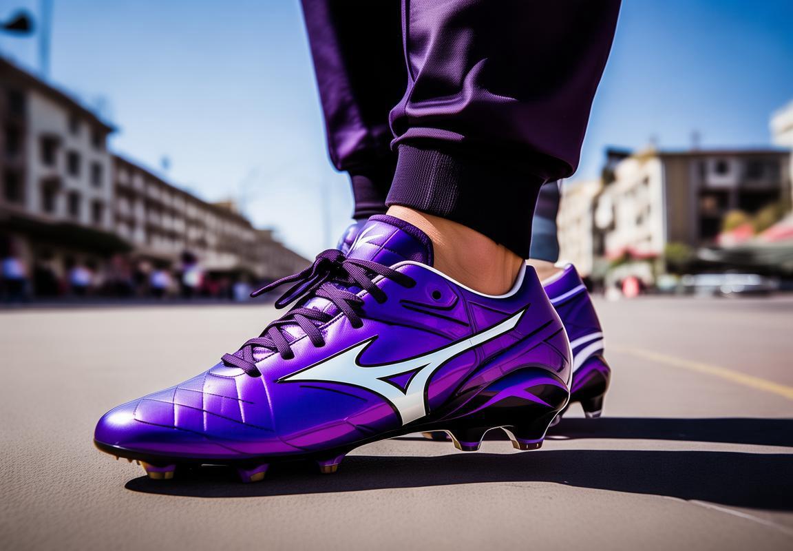 Descuentos en Zapatos de Fútbol Morados Mizuno: Compra Online con Garantía y Envío Rápido en México