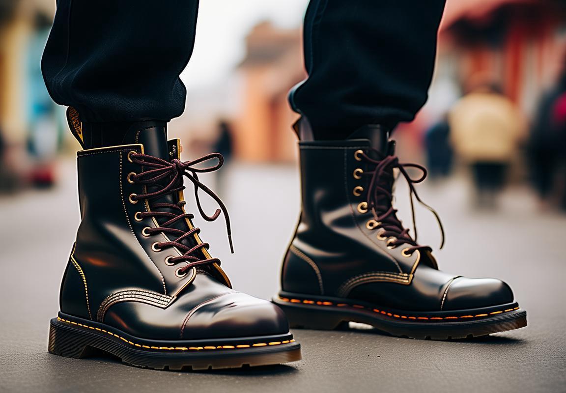 Botas Tipo Doctor Martens: La Declaración de Estilo en Cuero