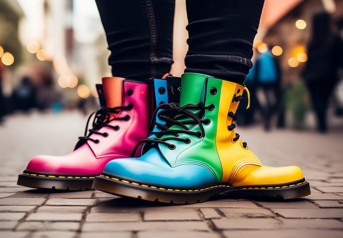 Botas Dr. Martens de Colores – ¡Descuentos Sorprendentes! ¡No dejes pasar esta oportunidad!