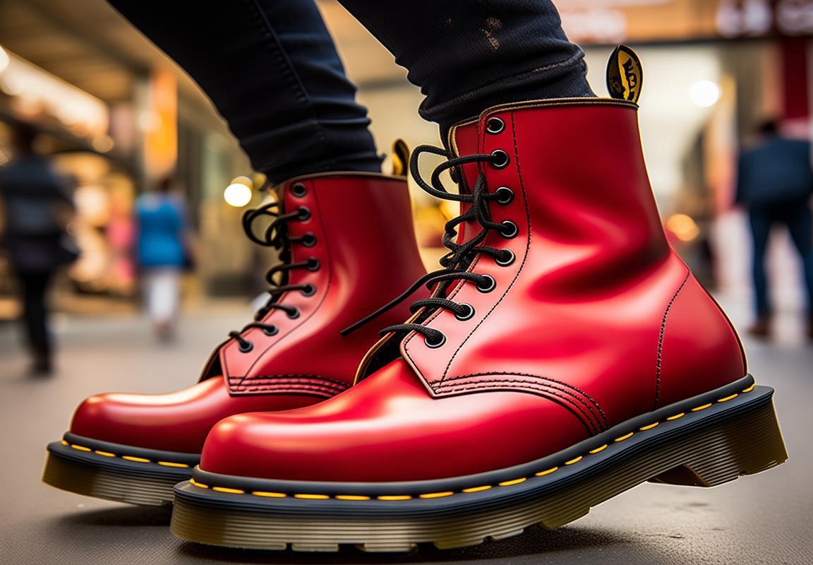 Oferta Especial: Zapatos Dr. Martens Rojos para Mujer en Guadalajara con Descuentos para Running