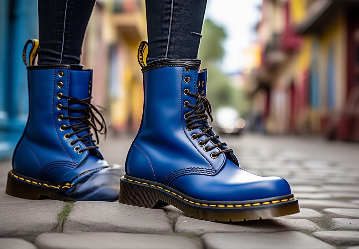Descuento Exclusivo: Compra Botas Mujer Dr. Martens Azules en México ¡Online!