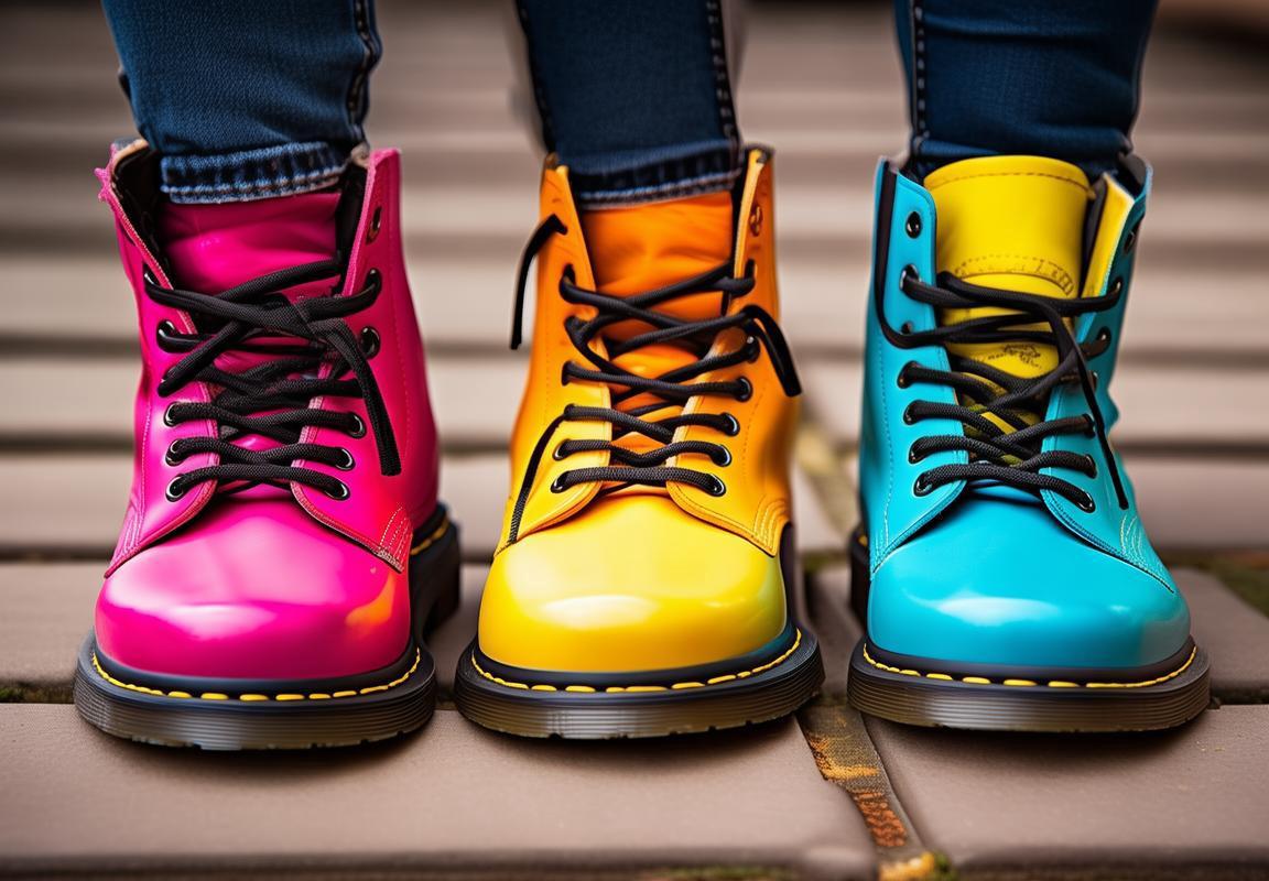 Botas Dr. Martens de Colores – ¡Descuentos Sorprendentes! ¡No dejes pasar esta oportunidad!