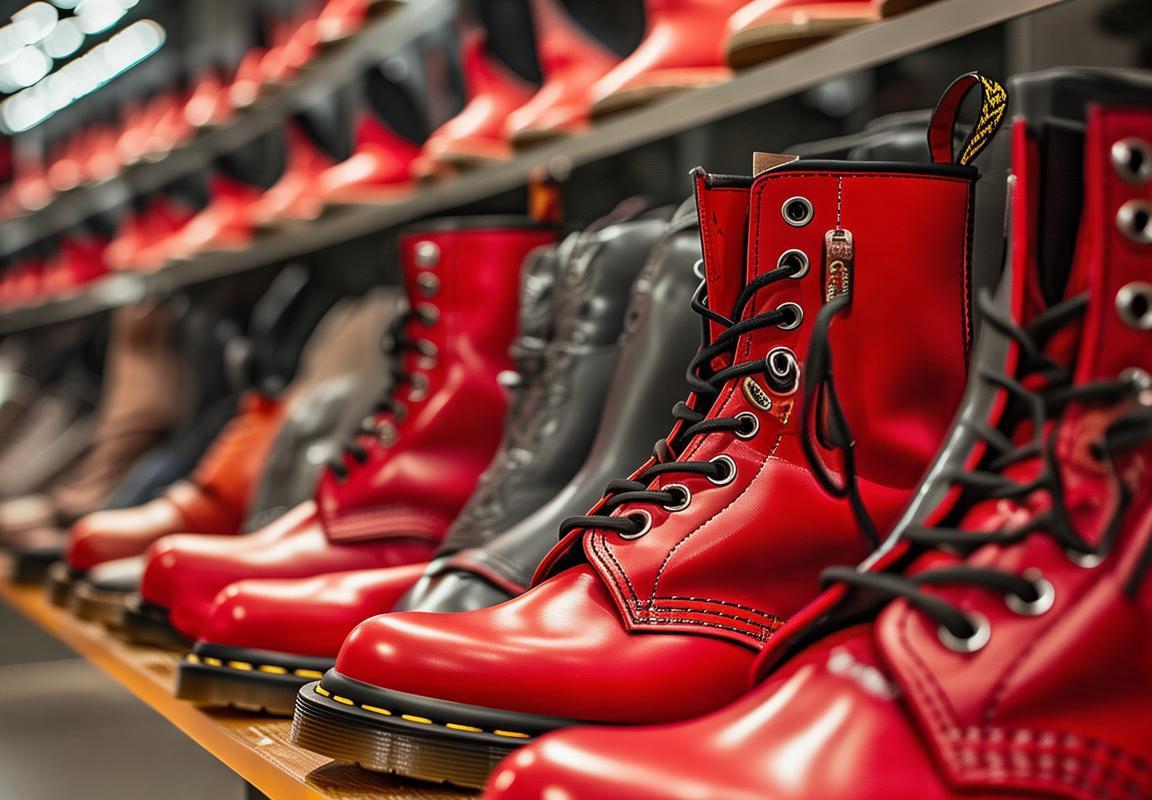 Oferta Especial: Zapatos Dr. Martens Rojos para Mujer en Guadalajara con Descuentos para Running