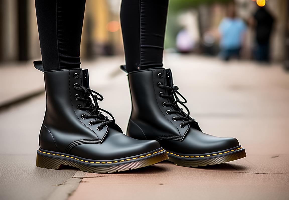 Oferta Especial en Línea: No Dejes Pasar esta Oportunidad - Botas Dr. Martens Veganas – Calzado Ideal