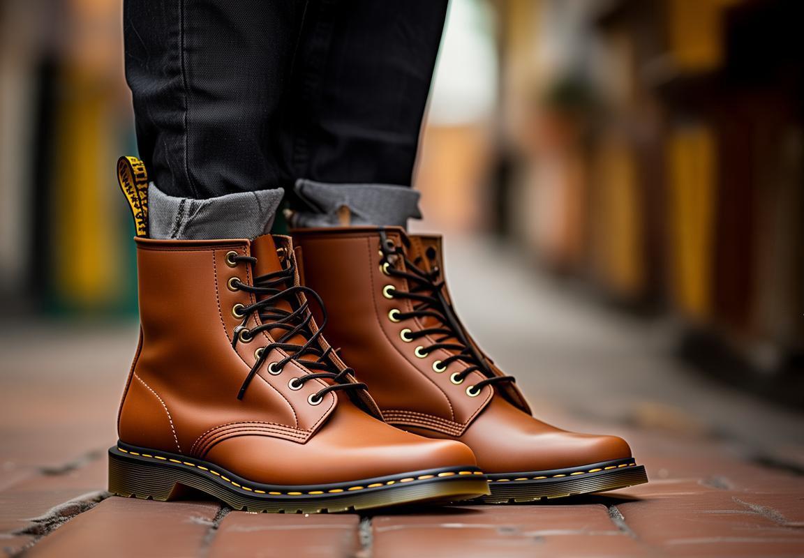 Botas 1460 Dr. Martens Marrones México: Promoción Especial y Calzado Icónico