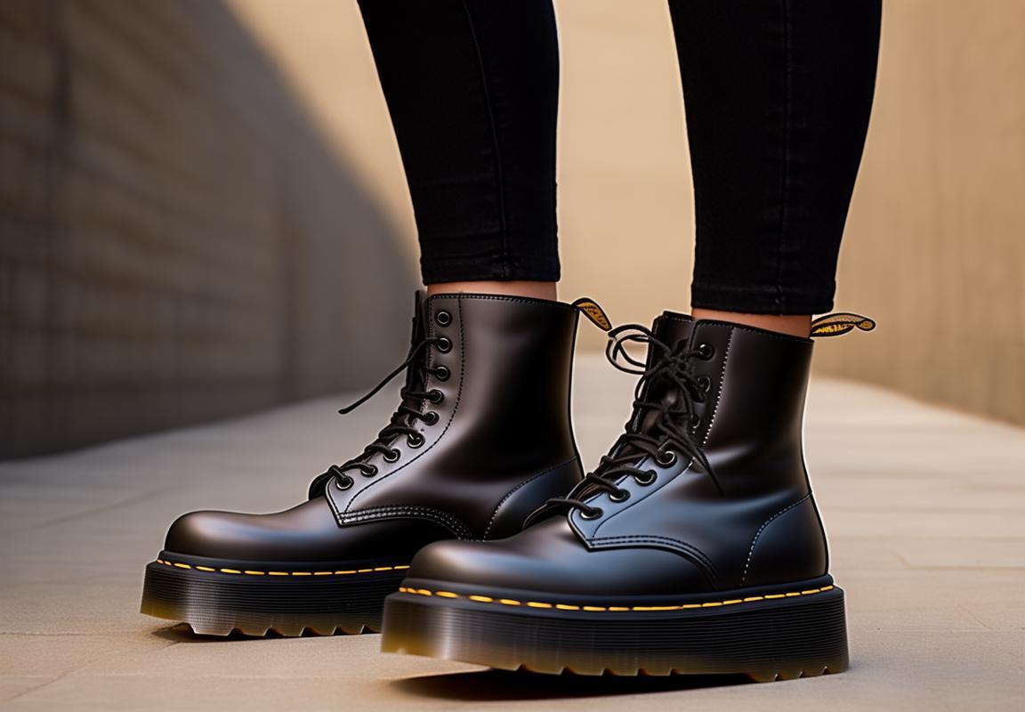 Botas Dr. Martens con Plataforma – Descuentos Únicos en Guadalajara, No Dejes Pasar Esta Oportunidad, Calzado Ideal