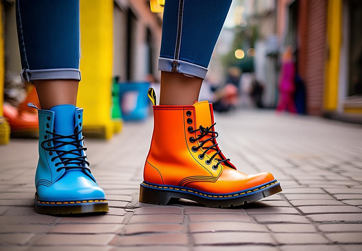 Botas Dr. Martens de Colores – ¡Descuentos Sorprendentes! ¡No dejes pasar esta oportunidad!