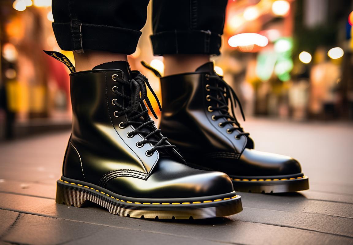 Zapatos Dr. Martens Negras: Moda, Comodidad y Versatilidad en Guadalajara