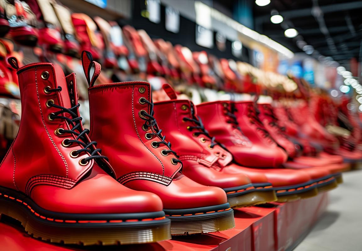 Oferta Especial: Zapatos Dr. Martens Rojos para Mujer en Guadalajara con Descuentos para Running